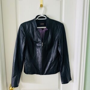Danier Black Leather Jacket